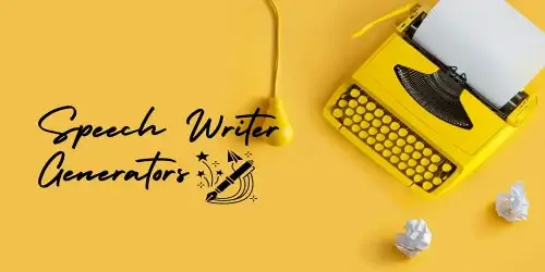 Exploring the Best Free Speech Writer Generators