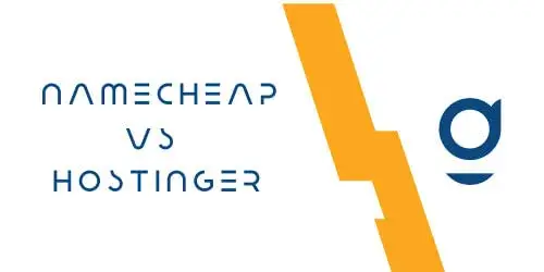 Namecheap and Hostinger